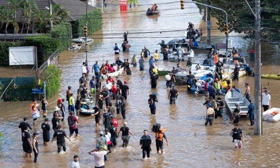 RS chega a 116 mortos e mais de 337 mil desalojados; Estado enfrenta queda brusca de temperatura e mais chuvas